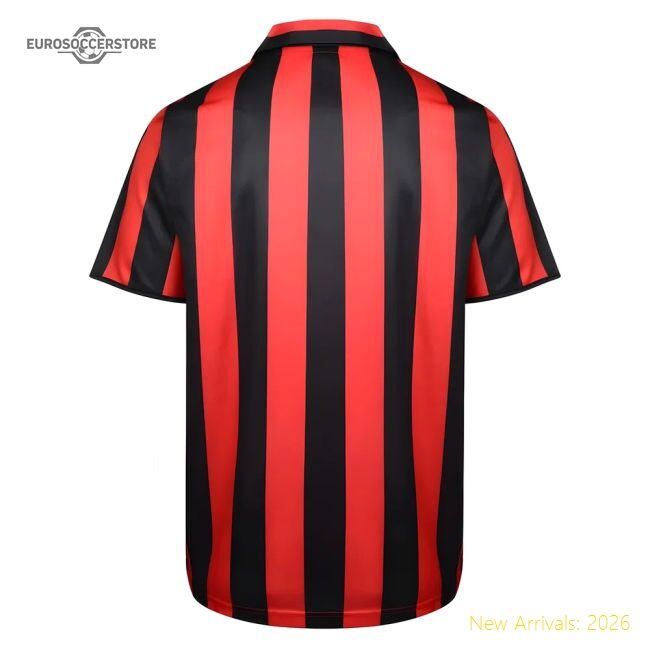 Exceptional Score Draw Ac Milan 1988 Retro Football Shirt