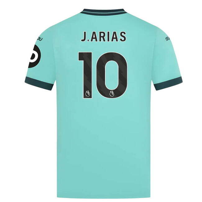 replica 2025-2026 Wolves Away Shirt (J.Arias 10)