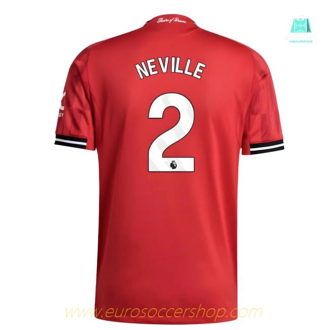 2025-2026 Man Utd Authentic Home Shirt (Neville 2)