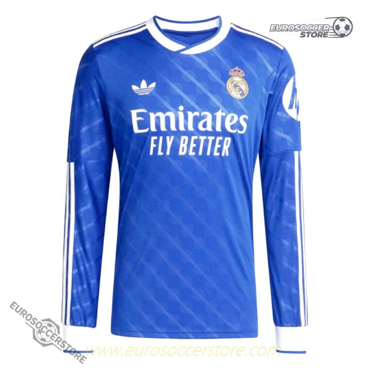 Real Madrid 25-26 Season Third Long Sleeve Football Jersey with MBAPPÉ #10