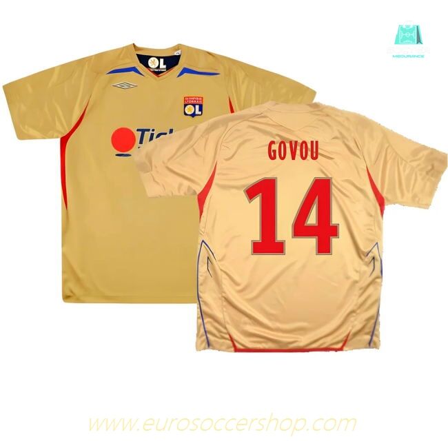 Lyon 2007-08 Away Shirt (XL) (BNWT) (Govou 14)