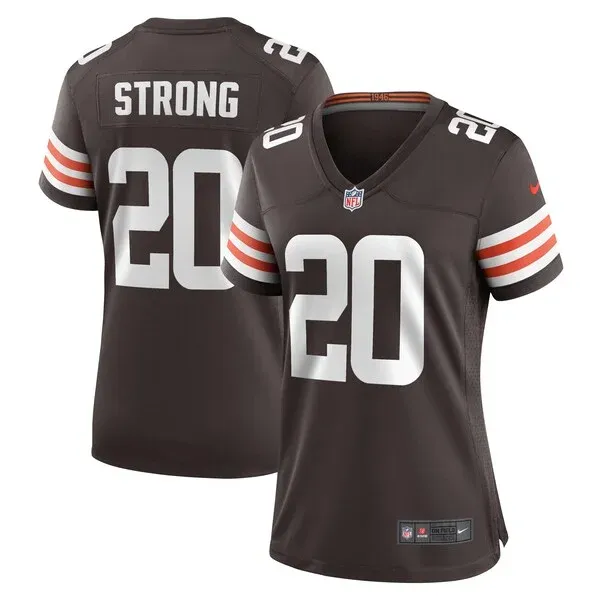None Game NFL Jersey - Brown | Official Football Apparel | NFL Footbal