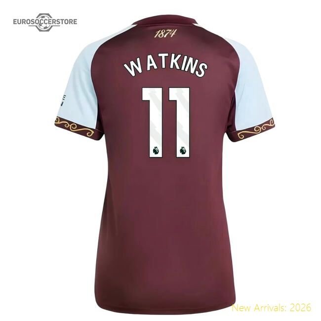 Aston Villa Watkins Pro-level Home Jersey English League Puma Drycell