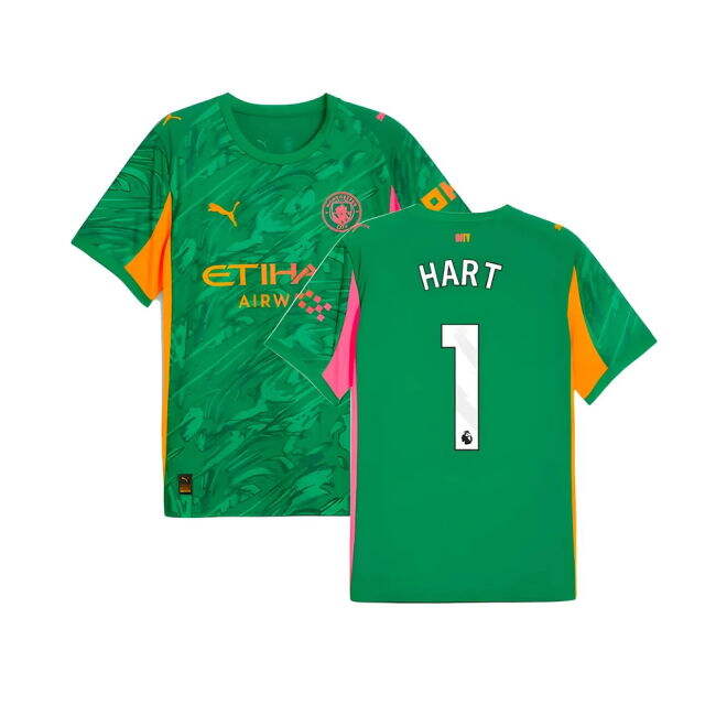 Durable Material Football Man City Goalkeeper Away Shirt Green Har...
