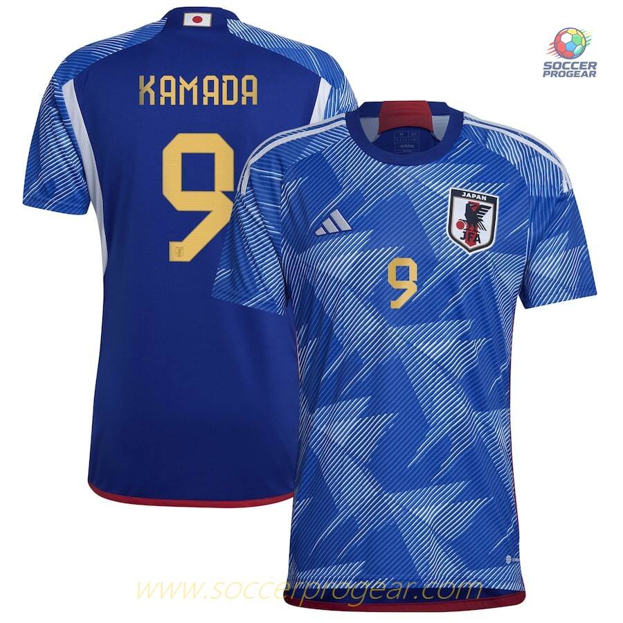 JAPAN HOME JERSEY WORLD CUP 2022 KAMADA