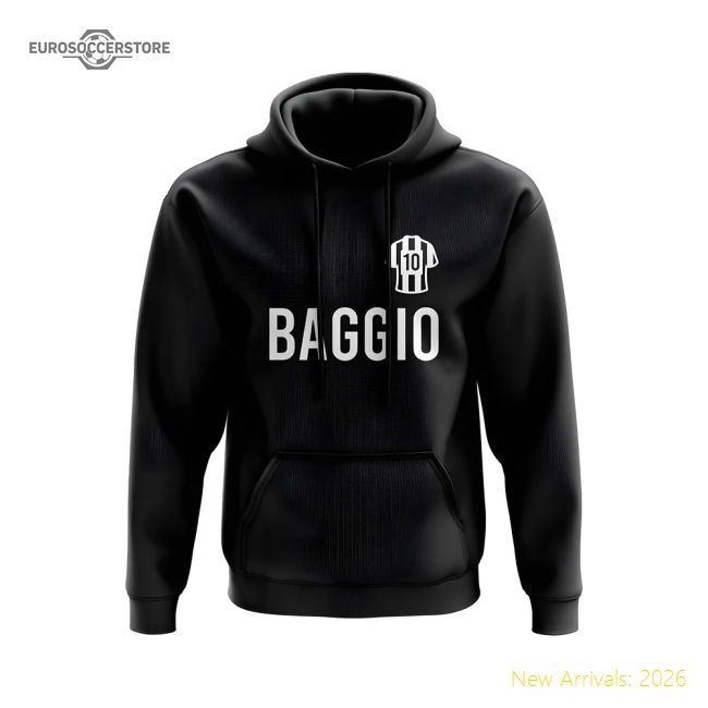 Superior Roberto Baggio Black And Whites Number Hoody (black)