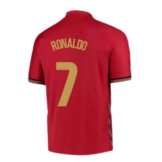 2020-2021 Portugal Home Nike Shirt (Kids) (Ronaldo 7) Worldcup