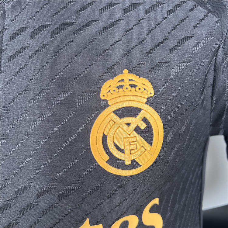 Real Madrid 2324 Third Black Soccer Jersey Football Shirt Authentic