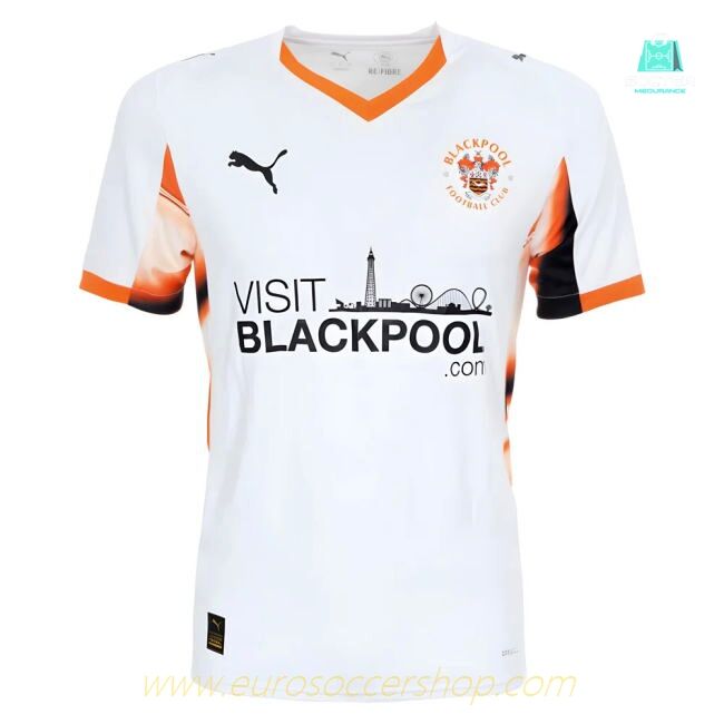2025-2026 Blackpool Away Shirt (Kids) (Your Name)