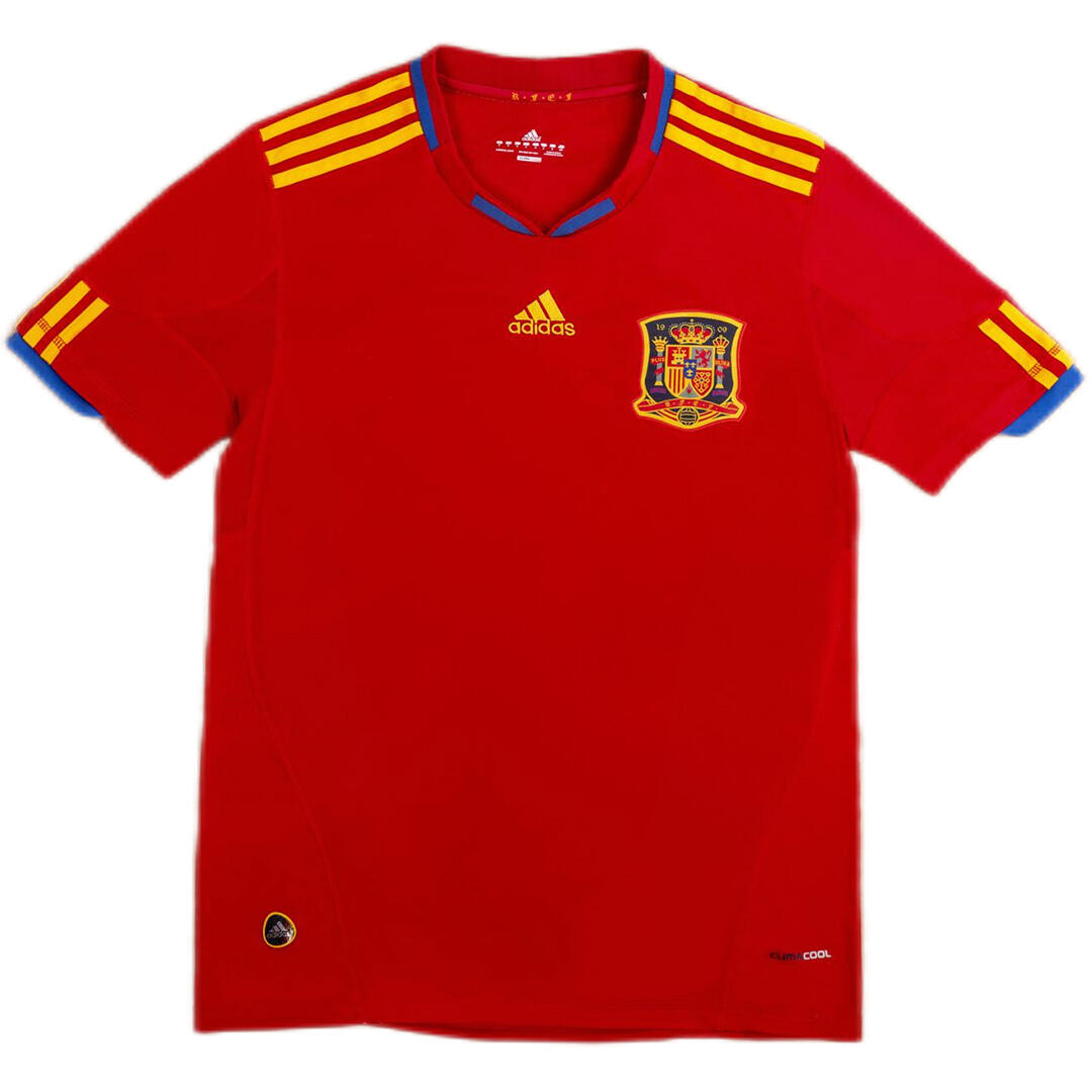 Retro Spain 2010 Home Jersey Shirt - Official Replica 25093