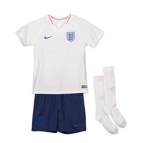 Kids England Home 2018 World Cup Soccer KitShirtShortsSocks - World