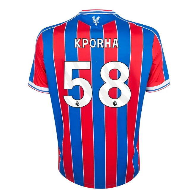 2025-2026 Crystal Palace Home Shirt (Kporha 58)