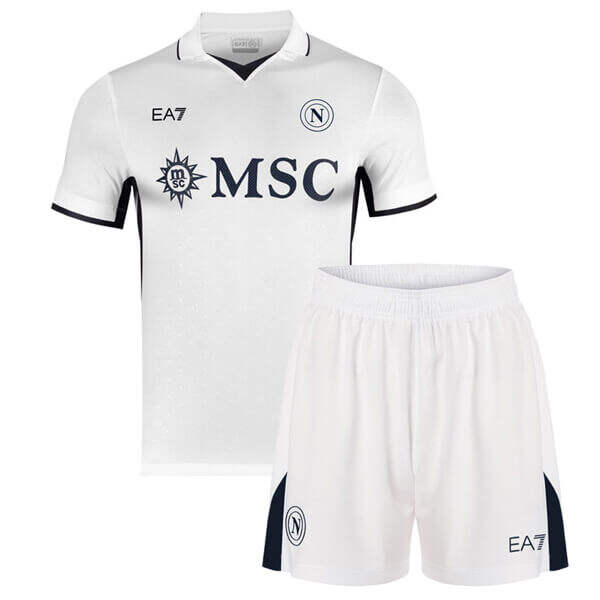 Kids 2425 Napoli Away Jersey ShirtShorts - Official Replica 18549