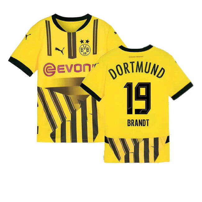 Authentic Design Official Dortmund Brandt #19 Fresh Look Jersey Mid...