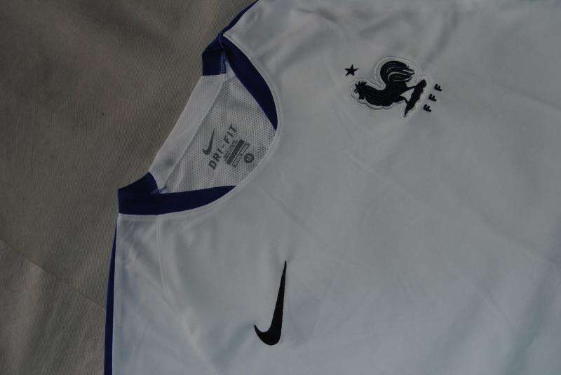 Professional Grade France 2016 Euro White Training Shirt
