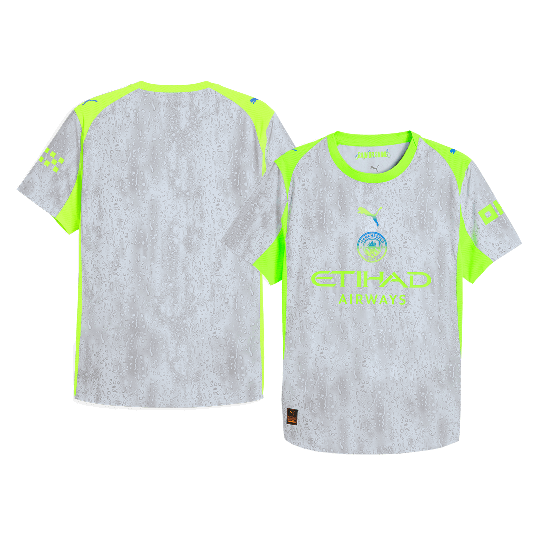 Manchester City Third Away Authentic Soccer Jersey 2025/26