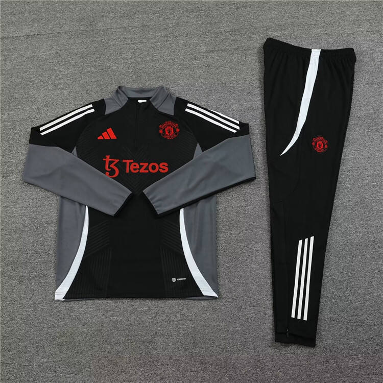 Manchester United 2425 Grey Tracksuit - Official Replica 22298