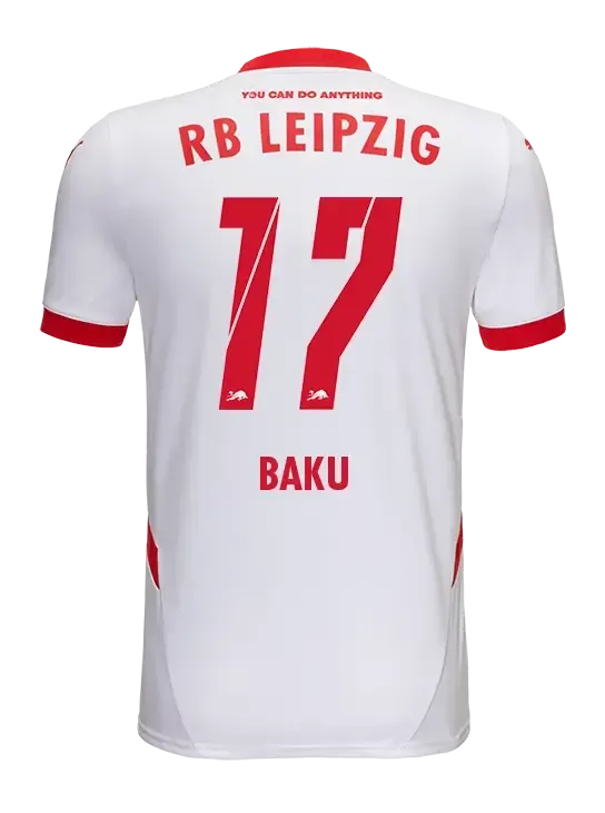 RB Leipzig 24-25 Home BAKU 17 Football Jersey