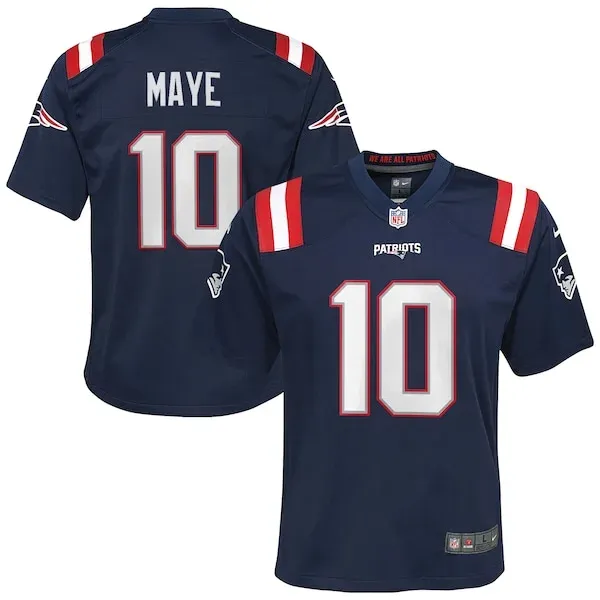 Authentic NE Patriots Game Jersey - Navy | NFL Fan Apparel | NFL Footb