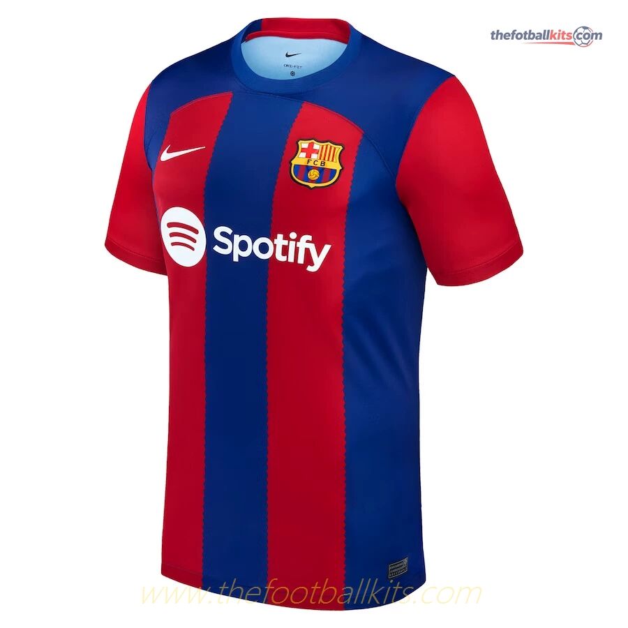 Stadium Version Barcelona Home Soccer Kit 2023/24 Season