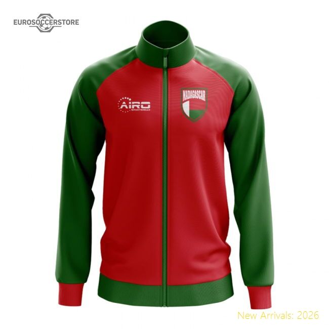 Premium Madagascar Concept Football Track Jacket (red) - Premium Collection