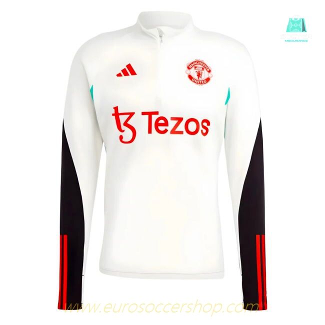 2023-2024 Man Utd Training Top (White)