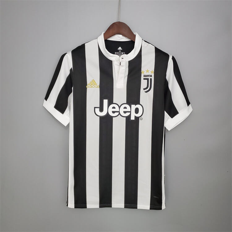 High Quality Authentic Durable Juventus 1718 Retro Home Shirt