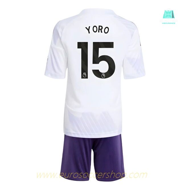 2025-2026 Man Utd Away Mini Kit (Yoro 15)