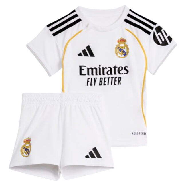 2025-2026 Real Madrid Home Baby Kit (Ronaldo 9)
