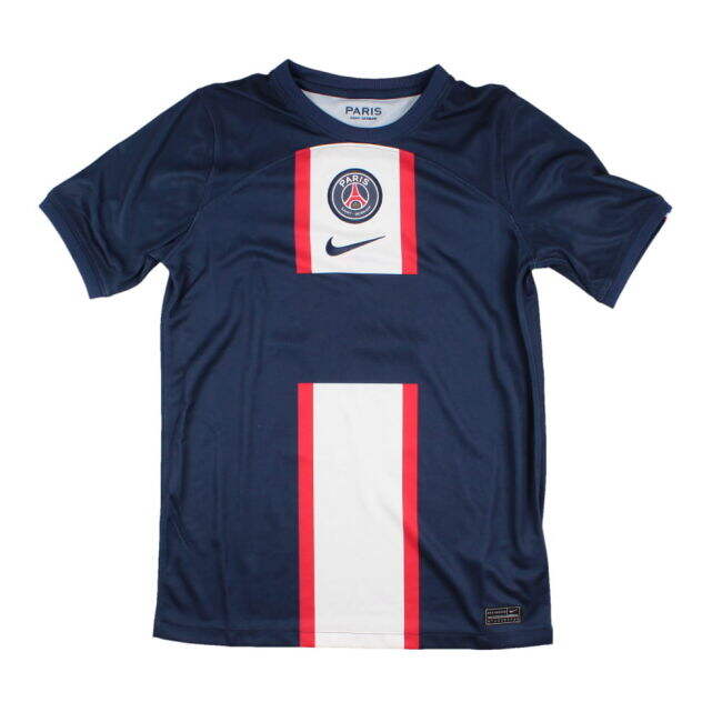 PSG 2022-23 Home Shirt (Sponsorless) (XXL) Mbappe #7 (BNWT)