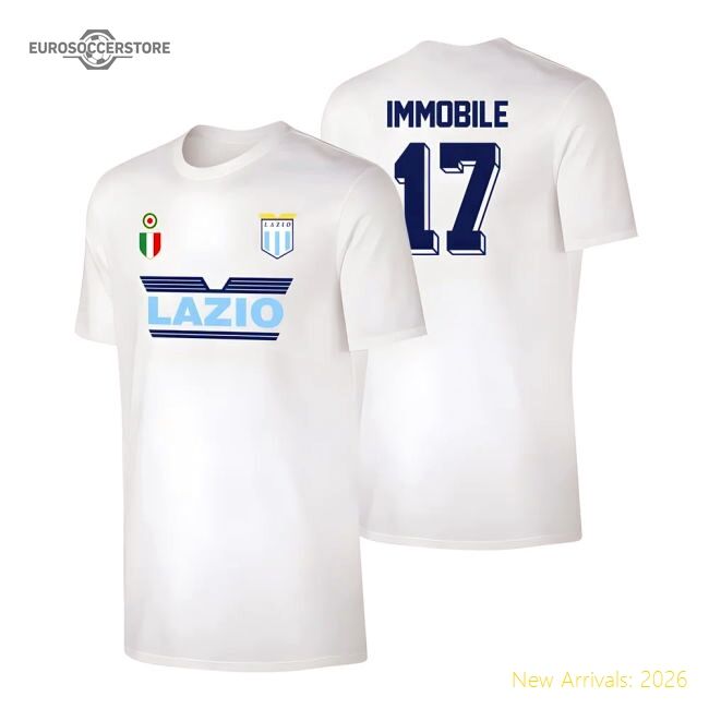 Premium Biancocelesti vintage 9900 T-shirt Immobile - White