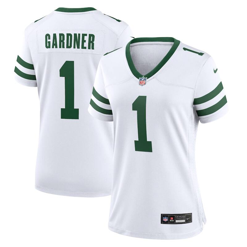 Ahmad Sauce Gardner New York Jets Nike Women's Game Jersey -...