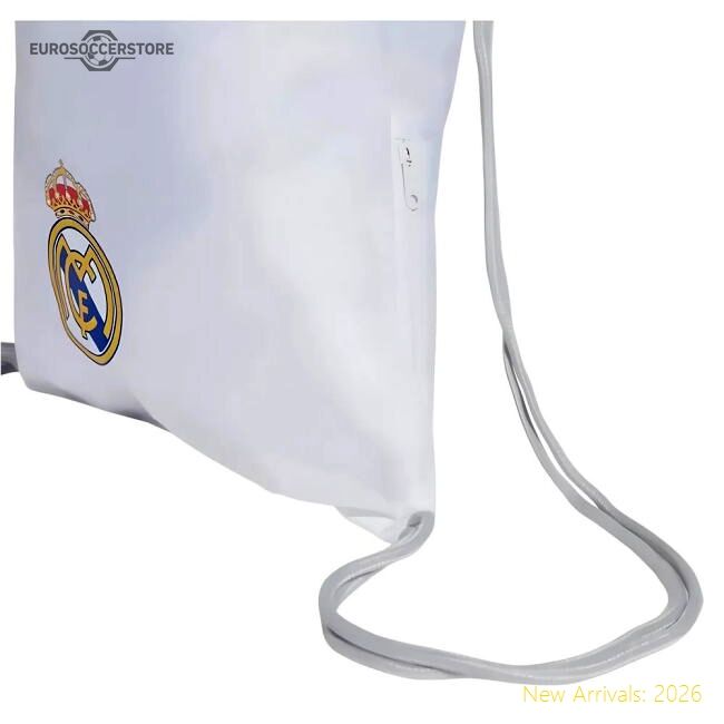 2025-2026 Real Madrid Gym Sack (white) - Unbeatable Value