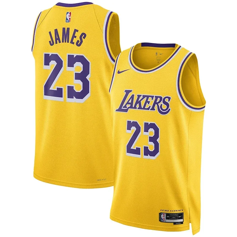 LeBron James LAL Swingman Jersey - fashionable Basketball -