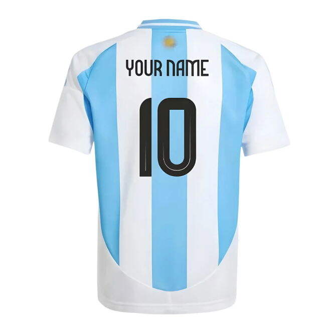 Argentina International Soccer Team Replica Jersey - Kids Version