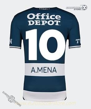 Pachuca's 24-25 Home Jersey, featuring A.Mena with the number 10