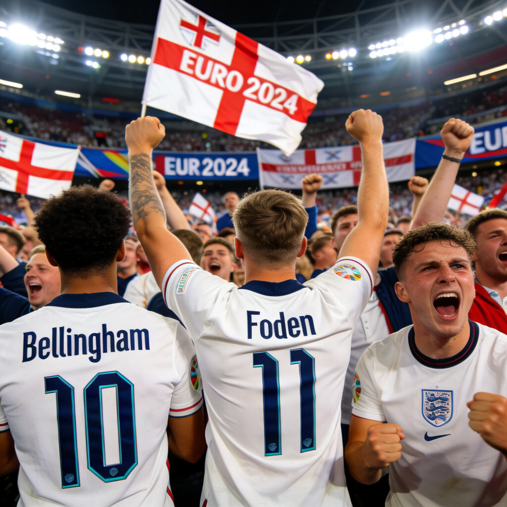 ngland crest, EUFA Euro 2024
