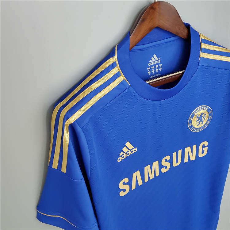 1213 CHELSEA RETRO HOME BLUE SOCCER SHIRT JERSEY - Official Replica
