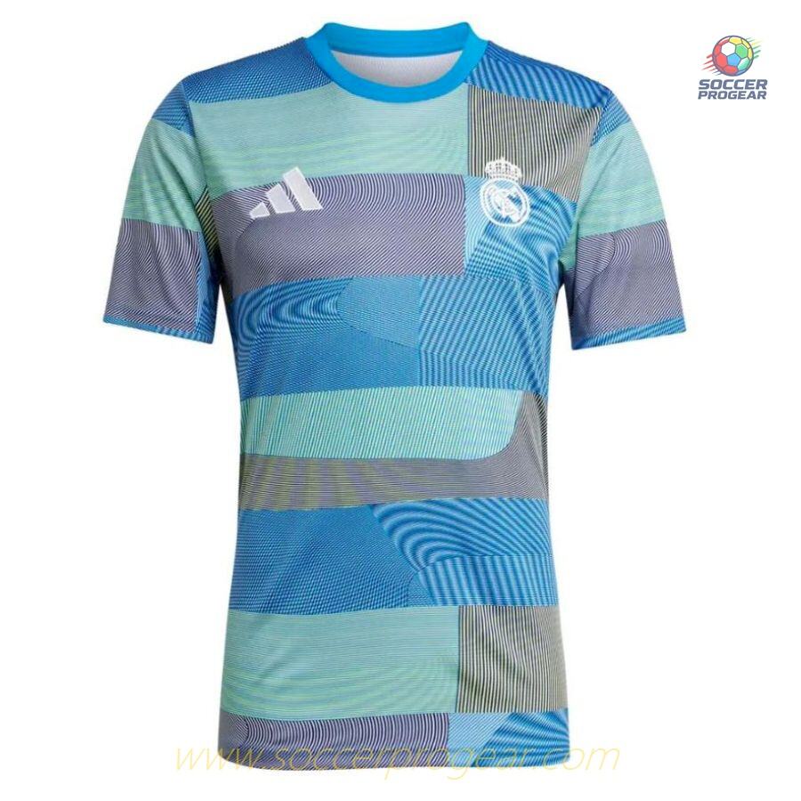 Real Madrid Pre Match Soccer Jersey 2025-26 Edition