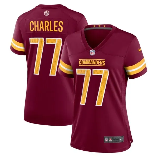 None Game NFL Jersey - Burgundy | Durable Football Apparel | NFL Footb