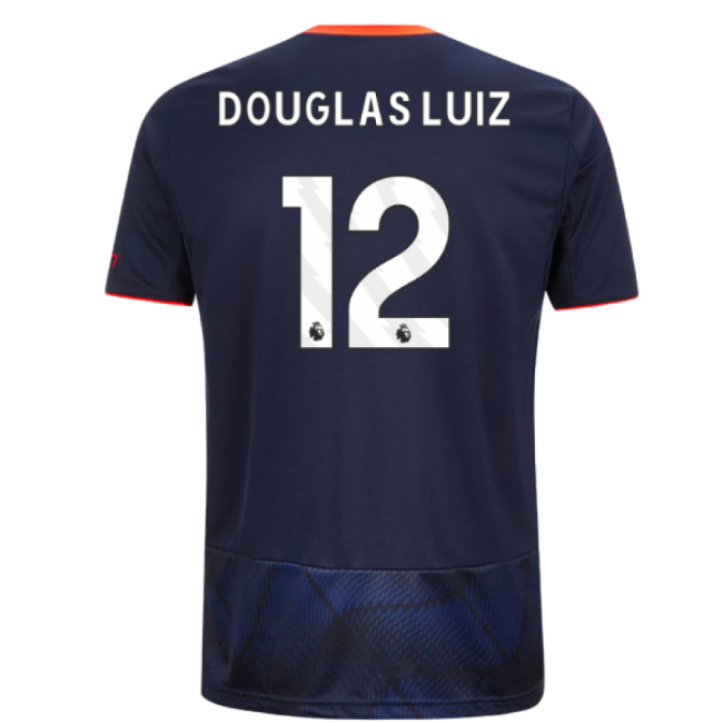 Adult 2025-2026 Nottingham Forest Third Shirt (Douglas Luiz 12)