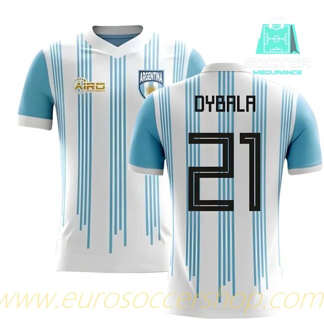 2025-2026 Season Argentine National Team Home Jersey Concept (Dybala 21)