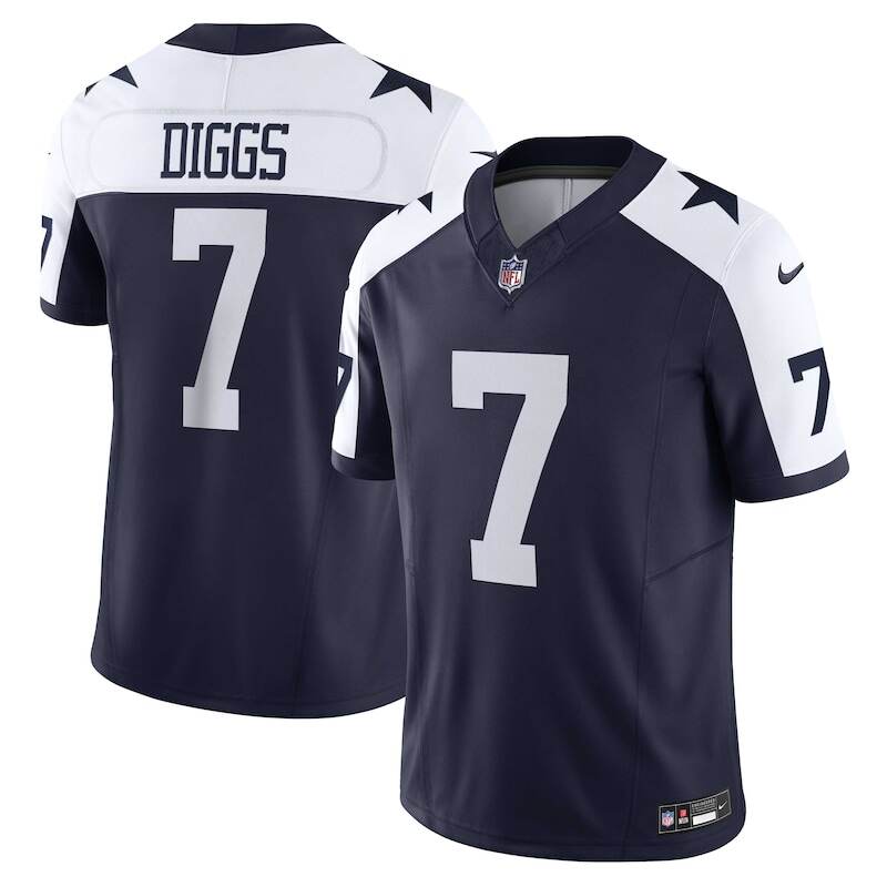 None Trevon Diggs Dallas Cowboys Championship Replica Jersey