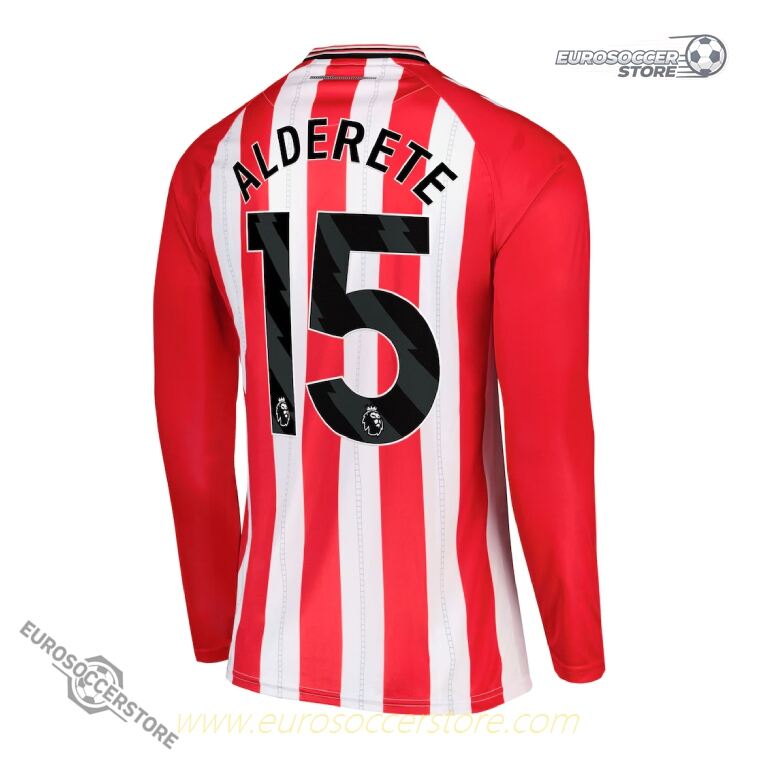 Sunderland Home ANDERSON 45 Long Sleeve Jersey 25-26 (Replicate)