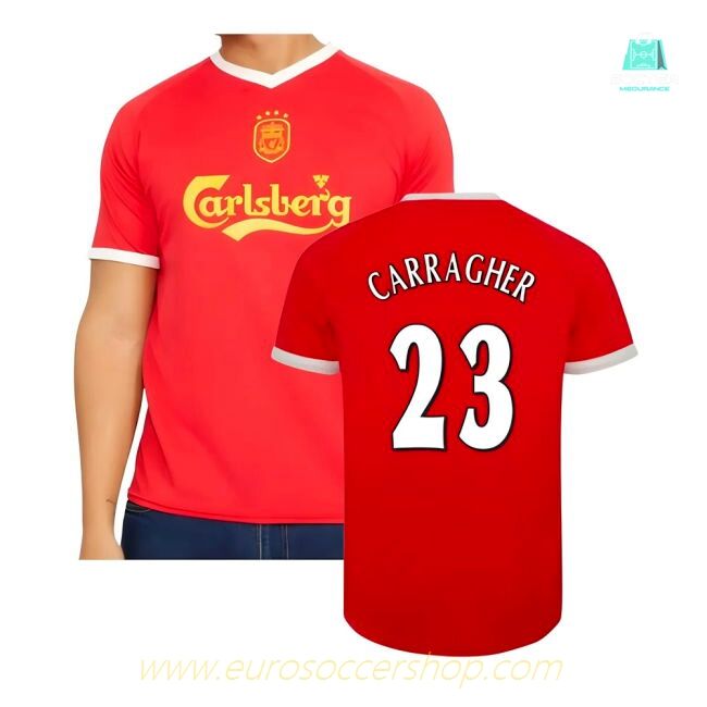 2001-2003 Liverpool Retro Euro Home Shirt (CARRAGHER 23)