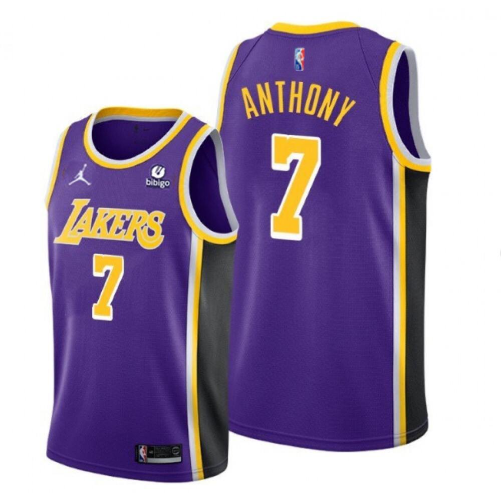 Premium 7 Los Angeles Lakers Jersey Purple - - NBA Collection