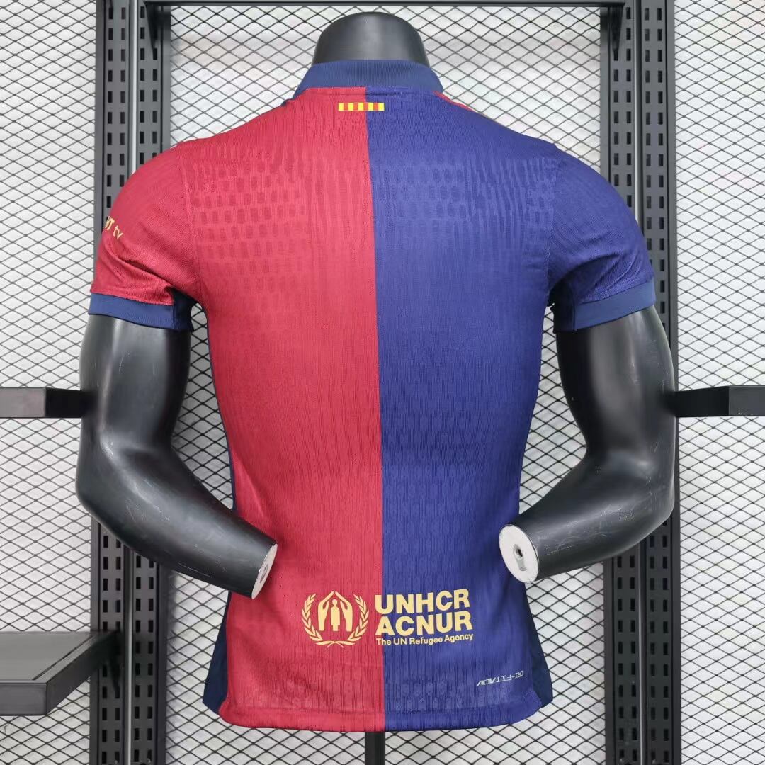 High Performance Barca Barcelona FC 2425 Home Shirt Authentic Version