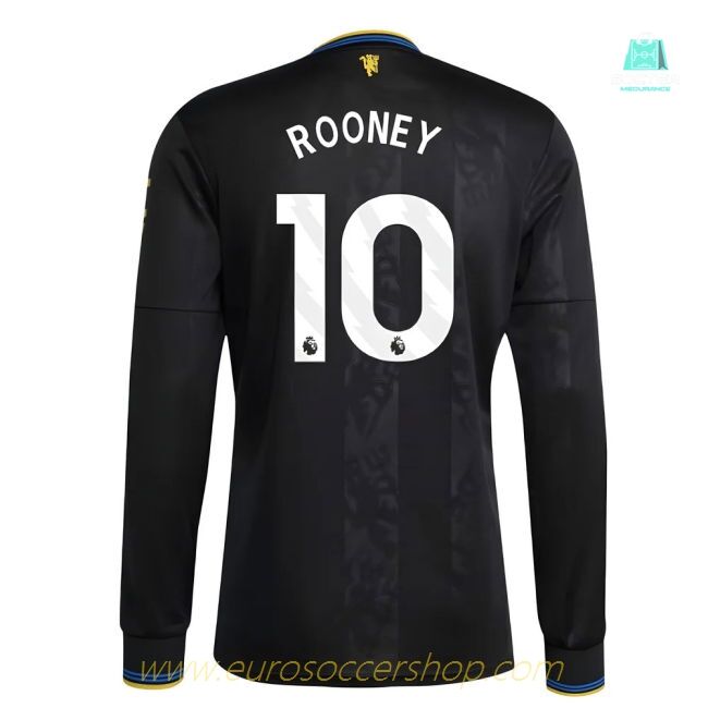 2025-2026 Man Utd Long Sleeve Third Shirt (Rooney 10)