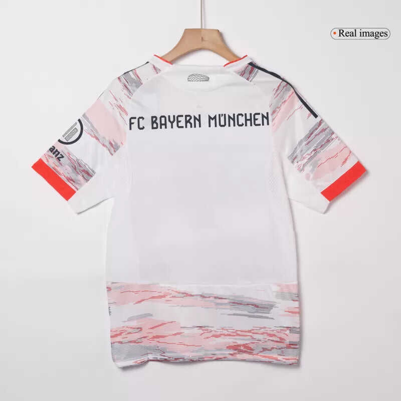 Player Version Bayern Munich Away Soccer Jersey 2025/26 Authentic Kit
