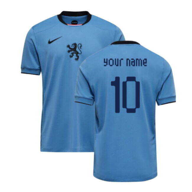 Minimalist 2025-2026 Netherlands Womens Team Away Shirt (Kids) (Your Name) Generous
